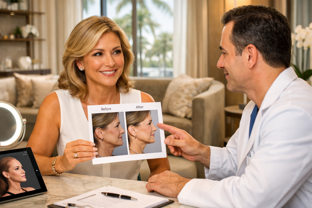 facelift cost in Florida consultation