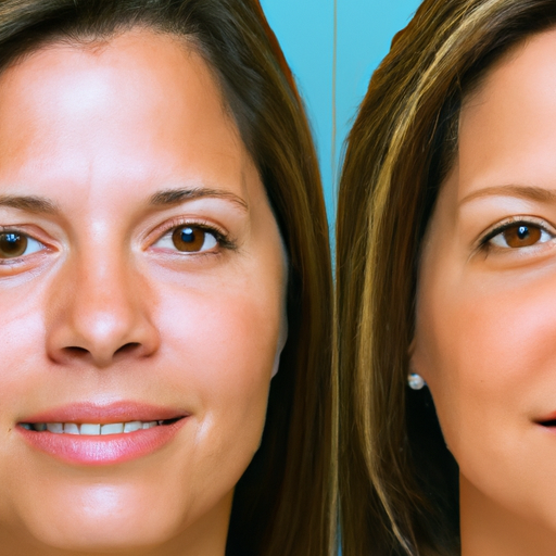 Facial Volume Restoration: 8 Secrets to Lasting Youthful Fullness 4 A side-by-side comparison showing before and after Facial Volume Restoration, highlighting the subtle yet impactful difference in youthful fullness and contour.