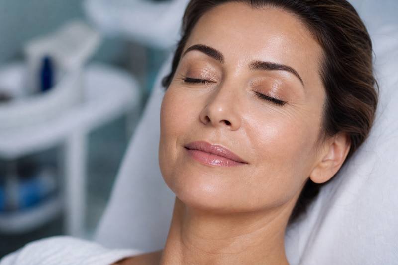 Facelift preparation tips: 7 Amazing Secrets for Smooth... 3 Facelift preparation tips: Serene woman organizing skincare products on bathroom counter for pre-surgery readiness