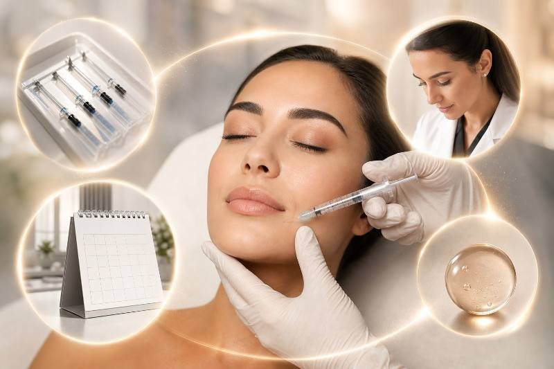 Dermal Fillers Cost: 6 Essential Factors for a Youthful Glow 4 Conceptual image showing a balance scale with Dermal fillers cost on one side and Youthful Glow on the other