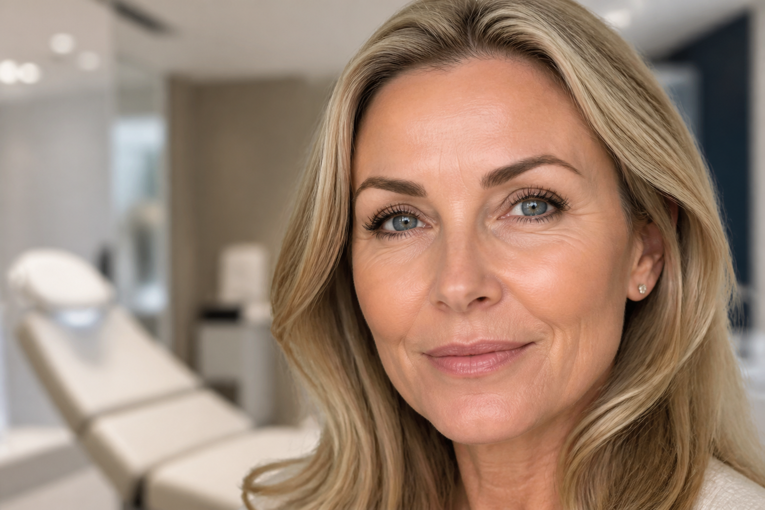 Heavy Brow Lift: 4 Powerful Ways to Erase a Tired Look 3 Woman with a rejuvenated expression after a Heavy Brow Lift