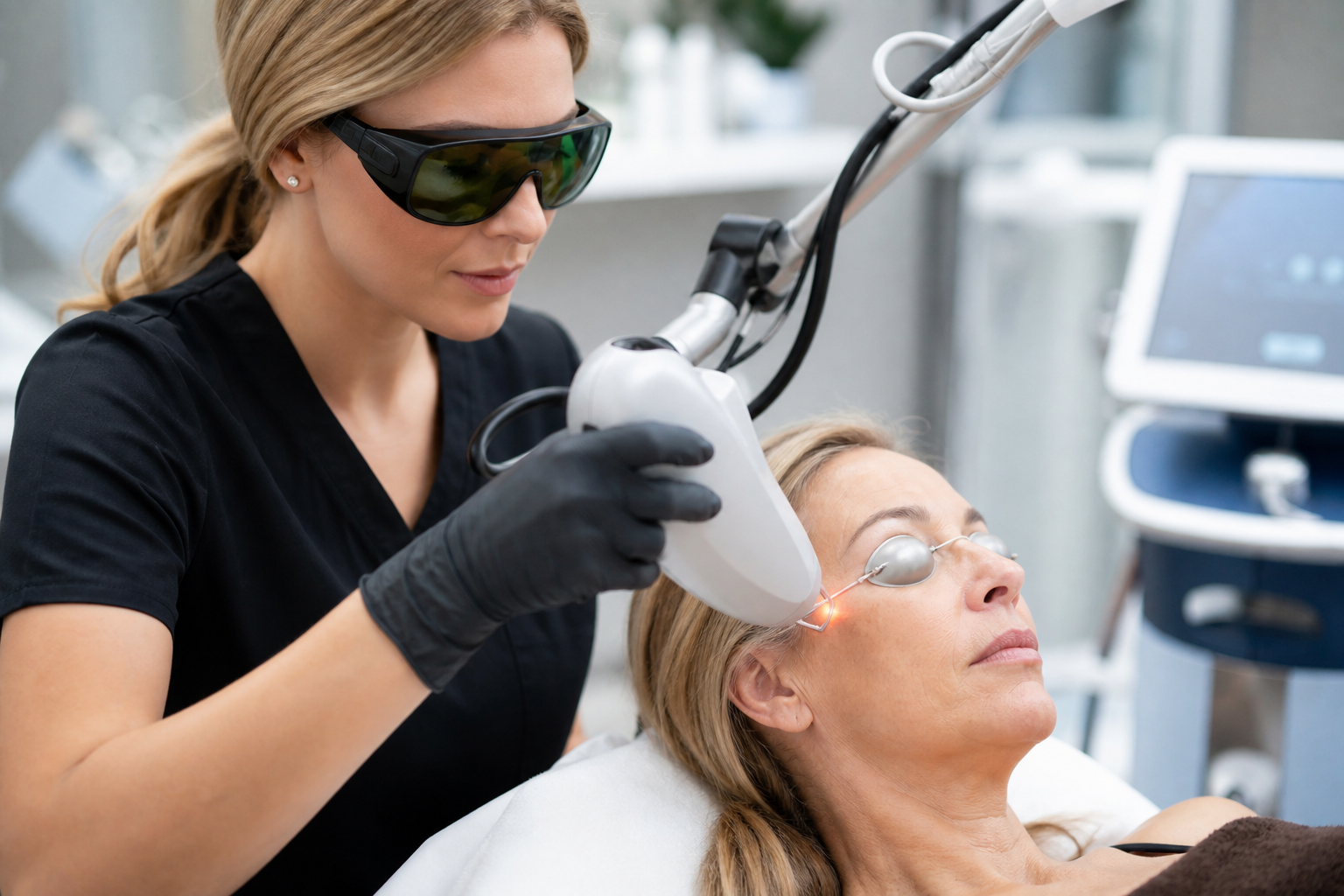 Advanced laser technology for sun damage reversal