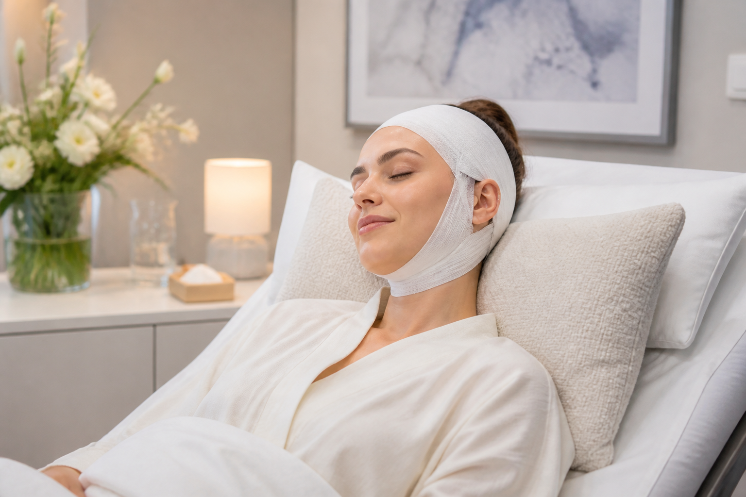 Otoplasty Preparation Guide: 6 Proven, Smooth Steps 4 Home recovery setup illustrating the Otoplasty Preparation Guide for post-surgery comfort.