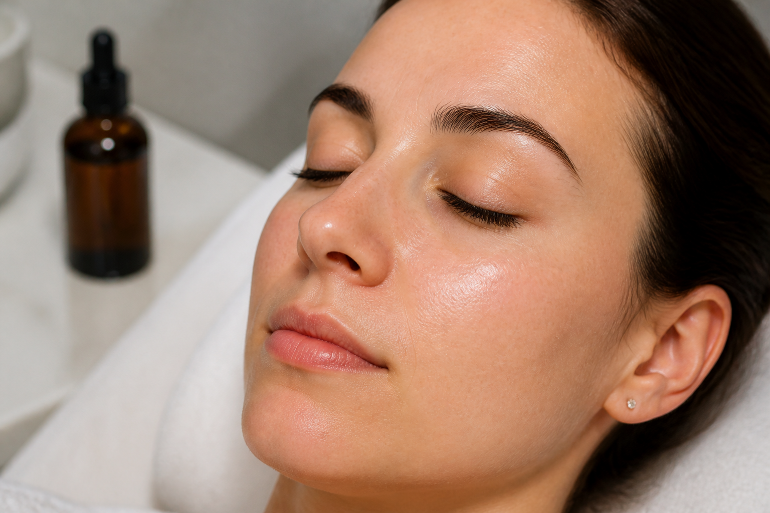 Chemical Peel Preparation: 4 Essential Steps for Optimal 4 A client receiving expert chemical peel preparation at The Face Doctor of Florida, ensuring optimal skin readiness for their treatment.