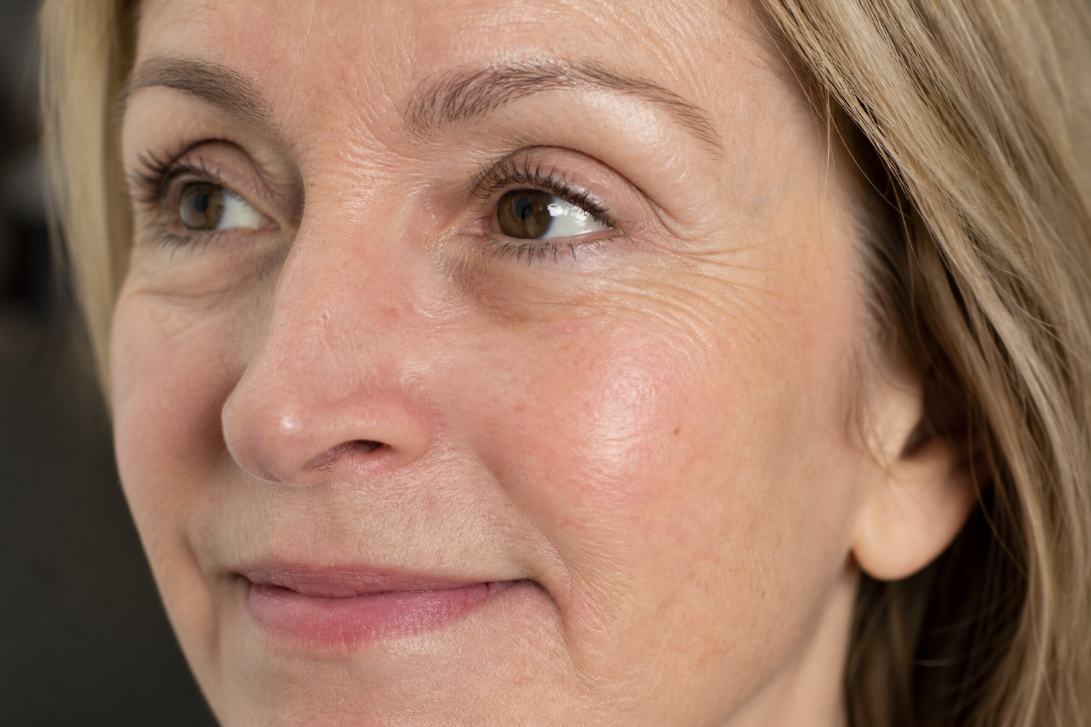Mohs Reconstruction Prep: 6 Essential Steps for Optimal... 4 Close-up of a patient's face showing subtle, well-healed Mohs Reconstruction Prep site